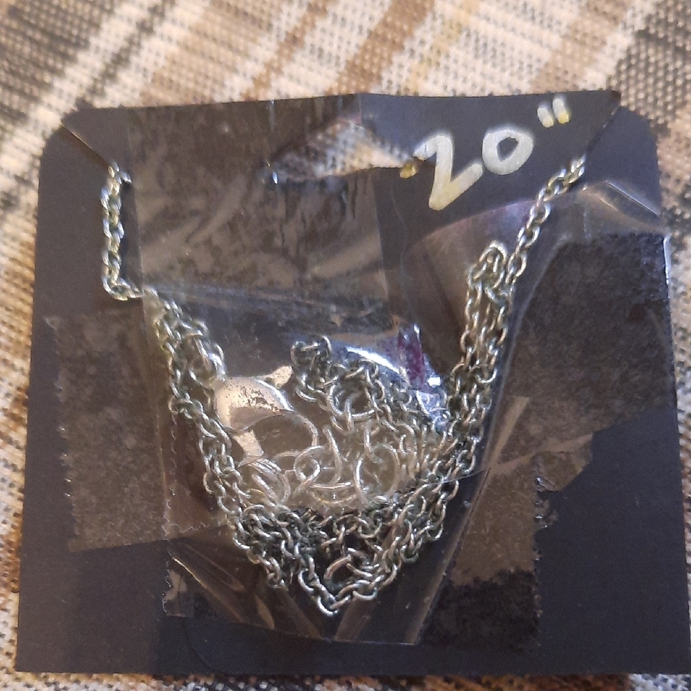 Silver-Tone Moon & Star Pendant Necklace - Picture 2 of 2